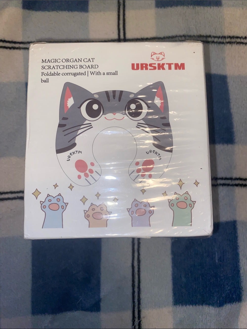 Magic Organ Cat Scratching Board with Jingle Ball